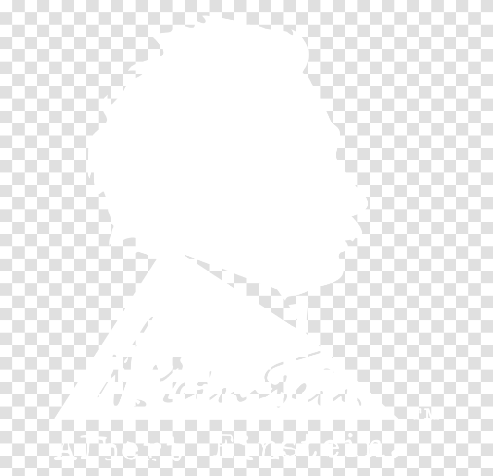 Albert Einstein Plain White, Silhouette, Text, Person, Human Transparent Png