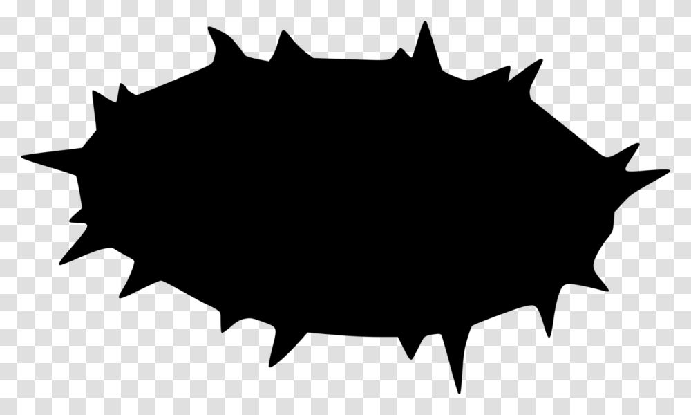 Albert Lea Point Circle Leaf Silhouette, Gray, World Of Warcraft Transparent Png