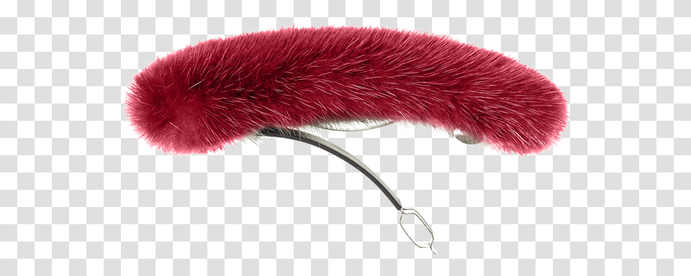 Alberte Hairclip Tango Red Fur Clothing, Brush, Tool, Animal, Invertebrate Transparent Png