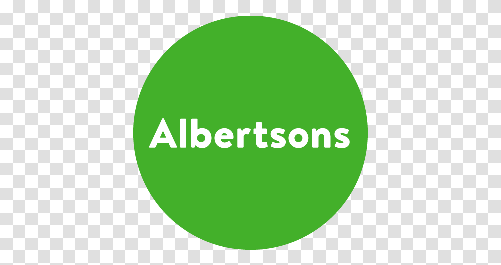 Albertsons Logo Circle, Label, Text, Tennis Ball, Word Transparent Png