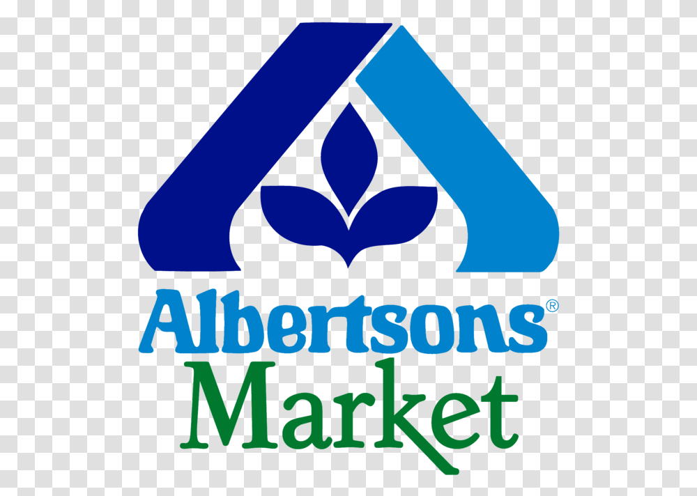 Albertsons Market Logo, Poster, Advertisement, Triangle Transparent Png