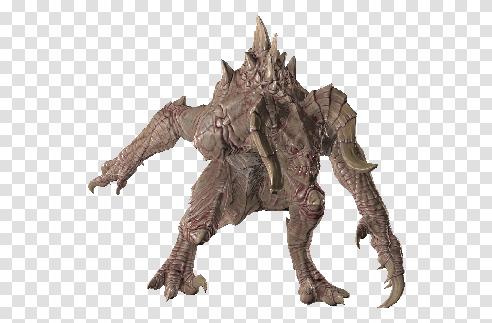 Albino Deathclaw Fallout 4 Deathclaw, Dragon, Figurine, Person, Human Transparent Png