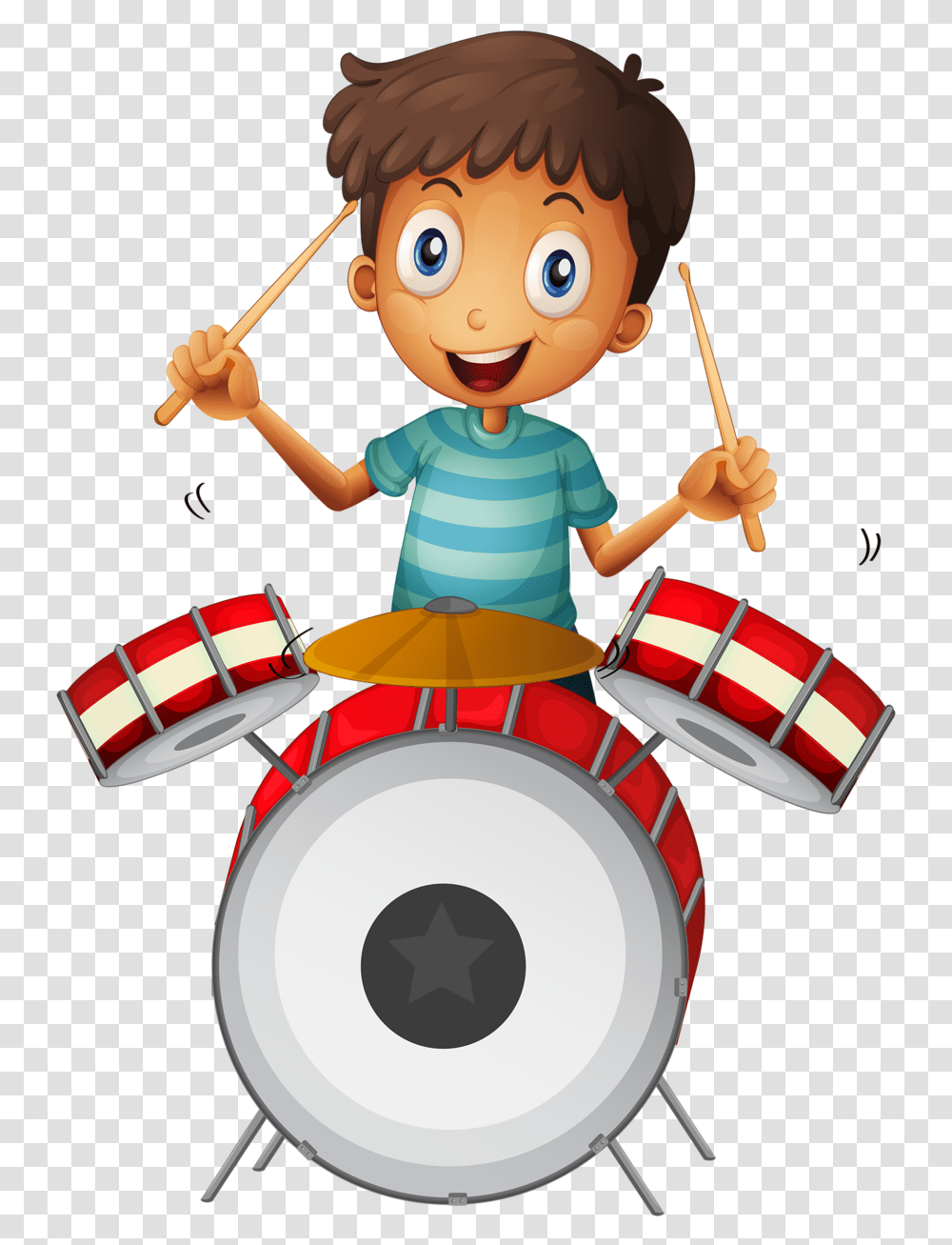 Album Boy Drumming Clipart, Musician, Person, Musical Instrument, Human Transparent Png