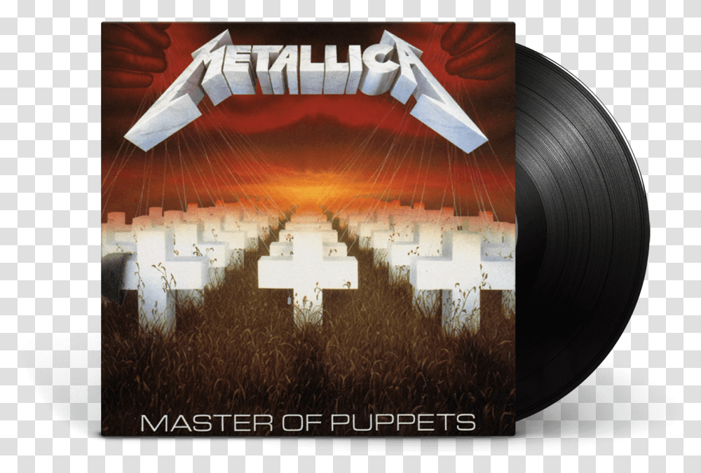 Album Metallica Master Of Puppets, Paper, Cross, Indoors Transparent Png