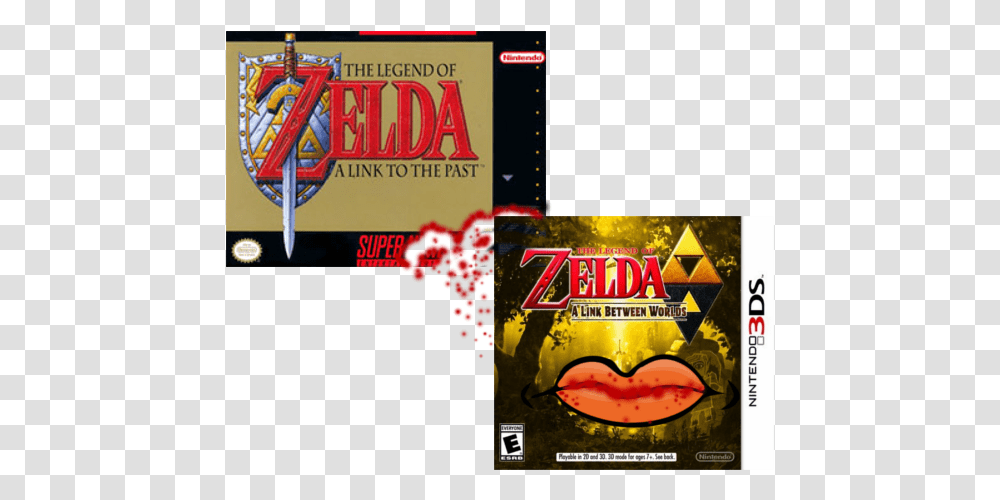 Albw Eating Zelda, Legend Of Zelda, Advertisement Transparent Png