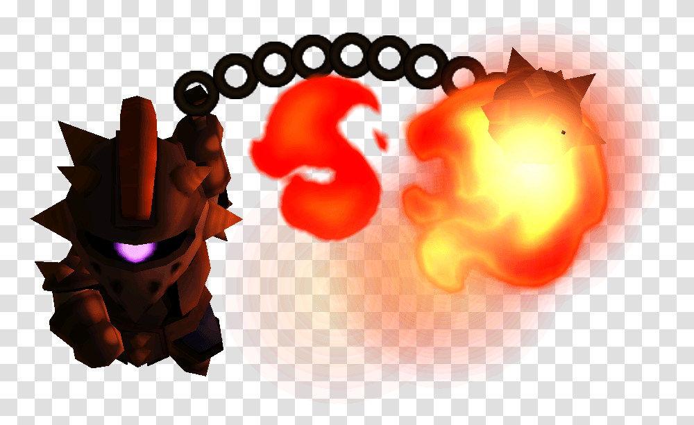 Albw Lorule Ball And Chain Soldier Model Illustration, Fire, Flame Transparent Png
