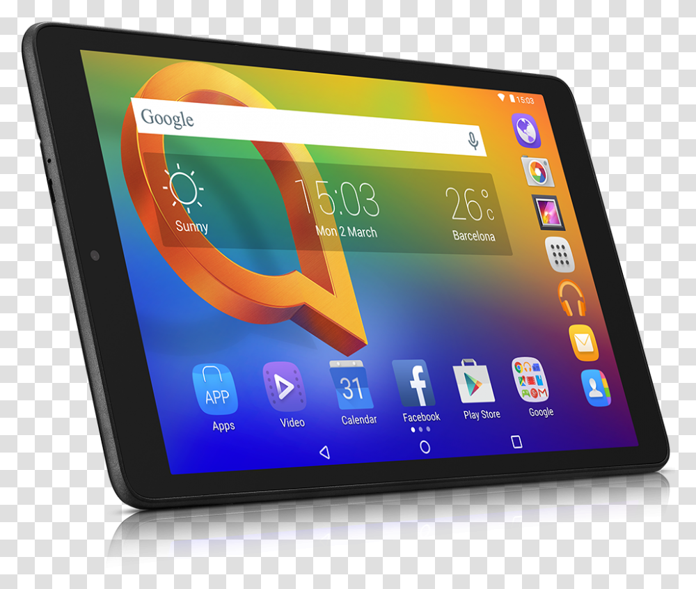 Alcatel Tablet 10 Inch, Tablet Computer, Electronics, Surface Computer Transparent Png