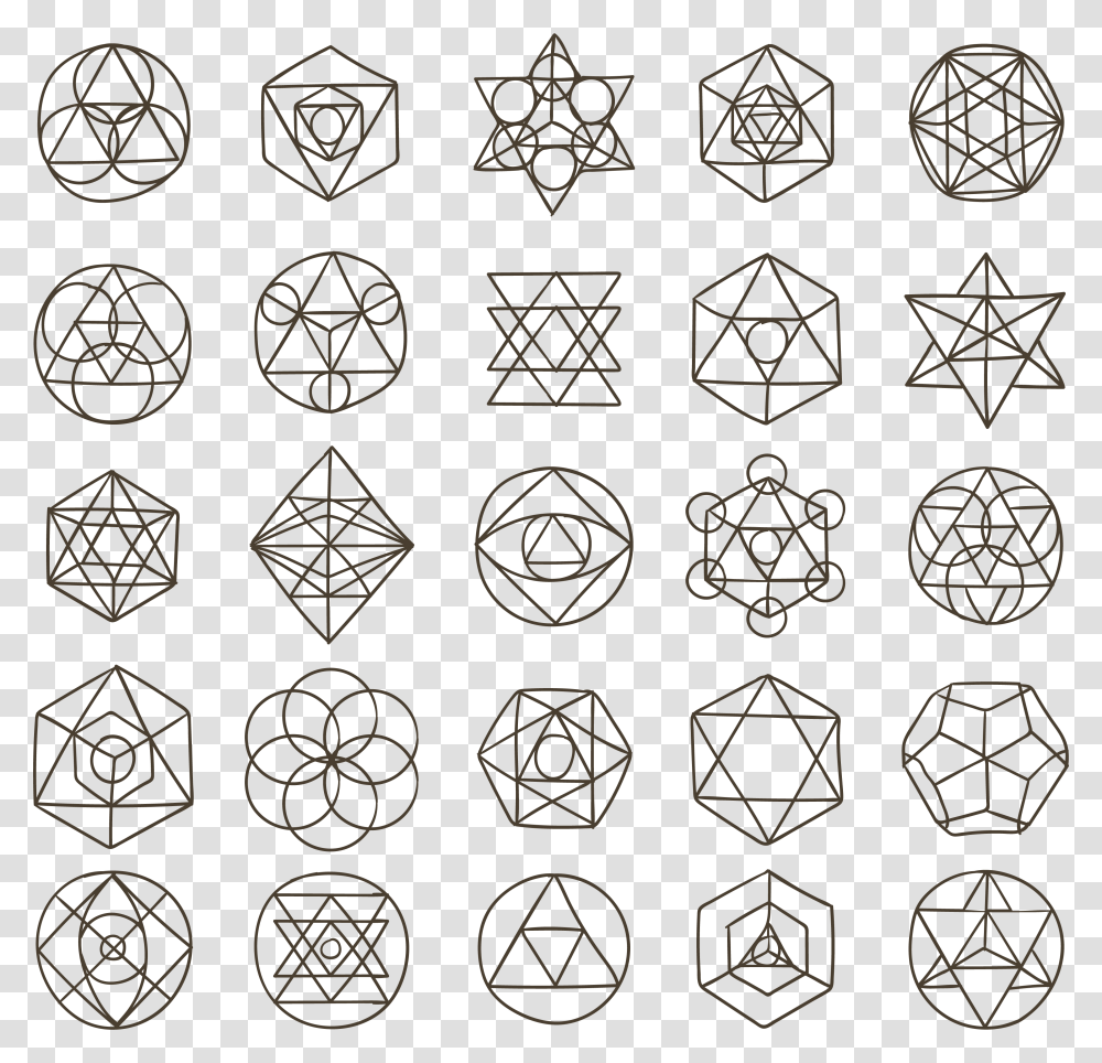 Alchemical Symbols, Porcelain, Pottery, Drawing Transparent Png