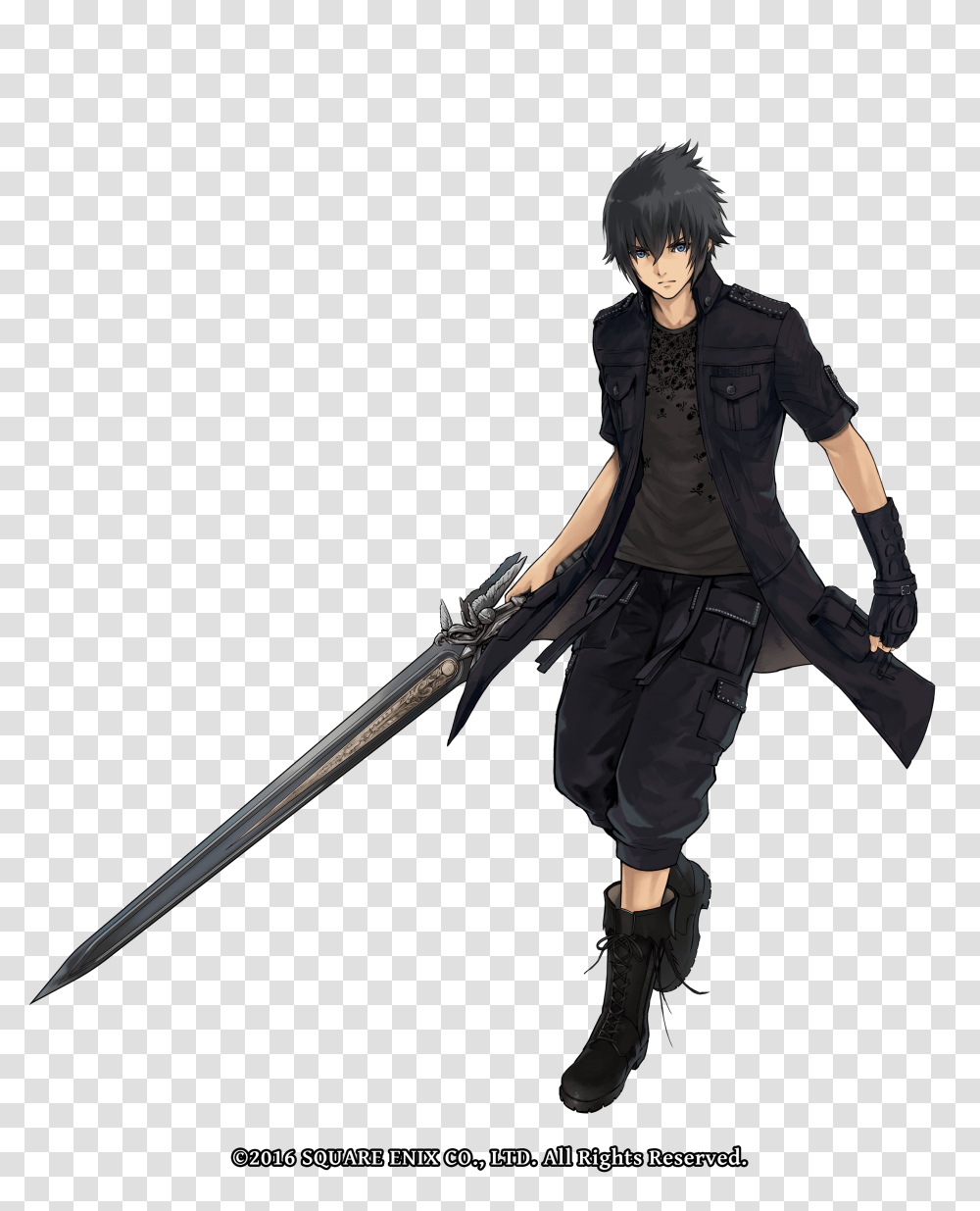 Alchemist Code Collaborates With Final Fantasy Xv Kongbakpao, Person, Human, Ninja, Weapon Transparent Png