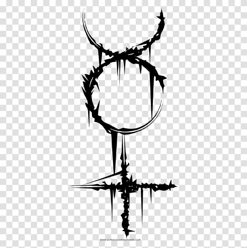 Alchemy Symbol Coloring, Gray, World Of Warcraft Transparent Png