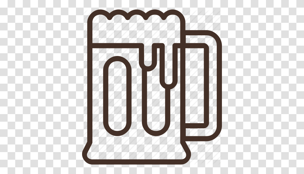 Alcohol Beer Drink Glass Mug Icon, Label, Chair, Furniture Transparent Png