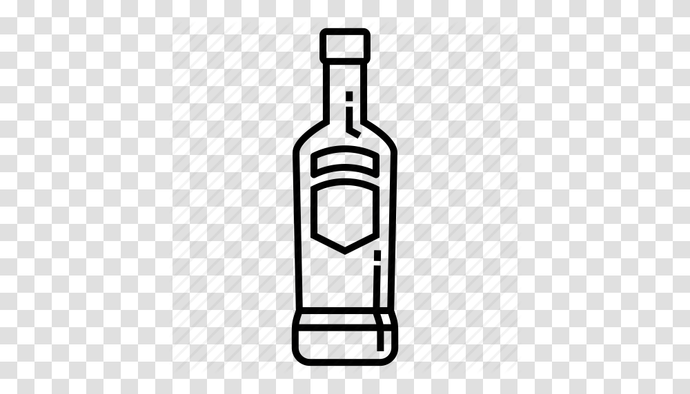 Alcohol Booze Hard Liquor Malt Beverage Vodka Bottle Icon, Cylinder, Wine, Lamp, Pop Bottle Transparent Png