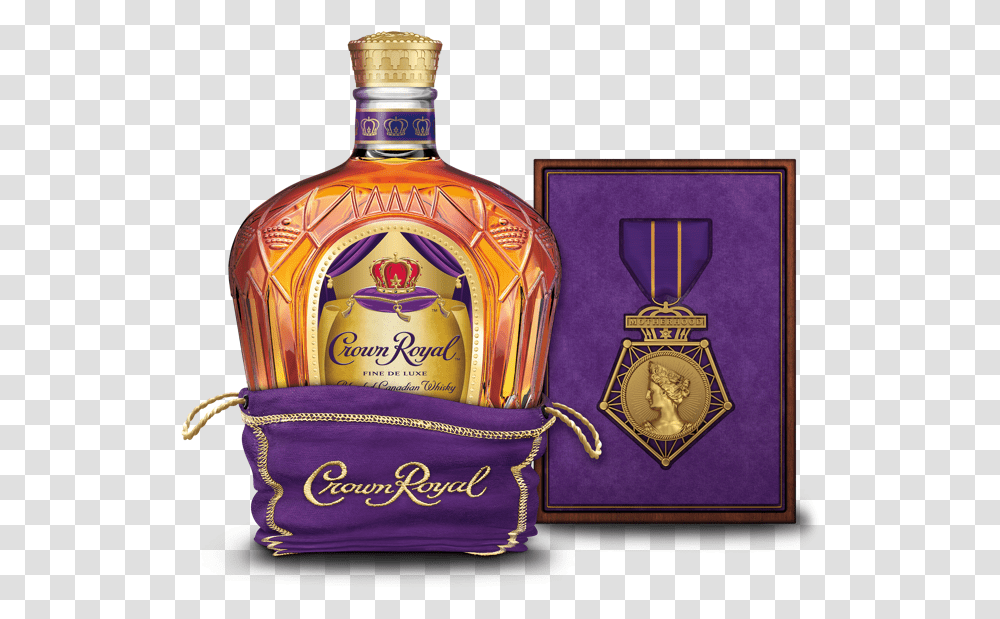 Alcohol Bottles Images - Free Crown Royal Peach Whisky, Liquor, Beverage, Drink Transparent Png