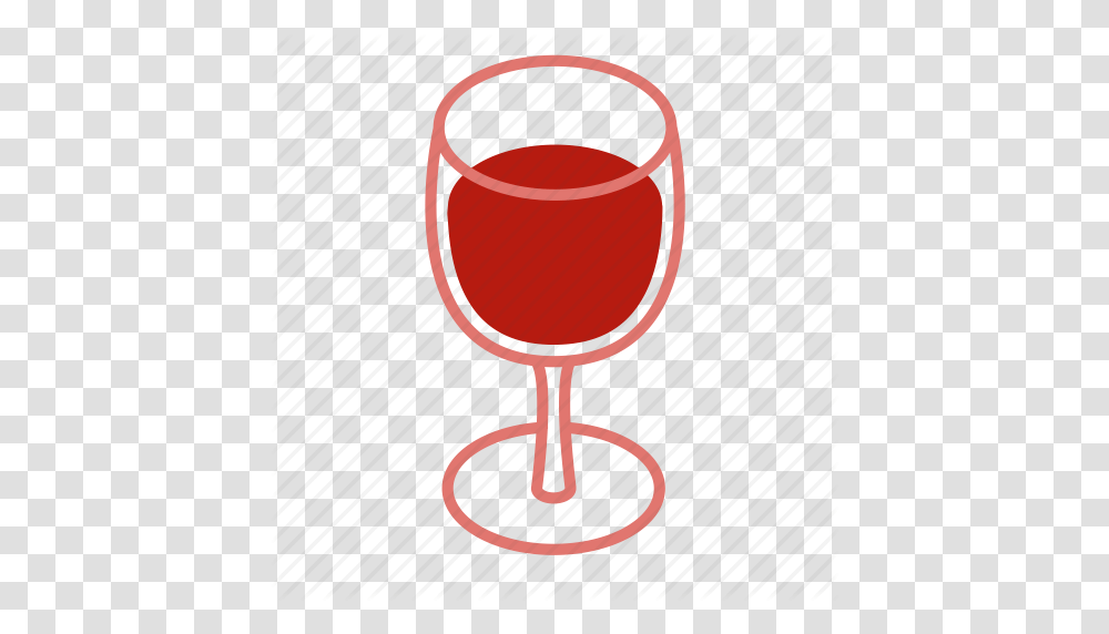 Alcohol Drink Full Glass Red Red Wine Wine Icon, Beverage, Wine Glass, Goblet, Tabletop Transparent Png