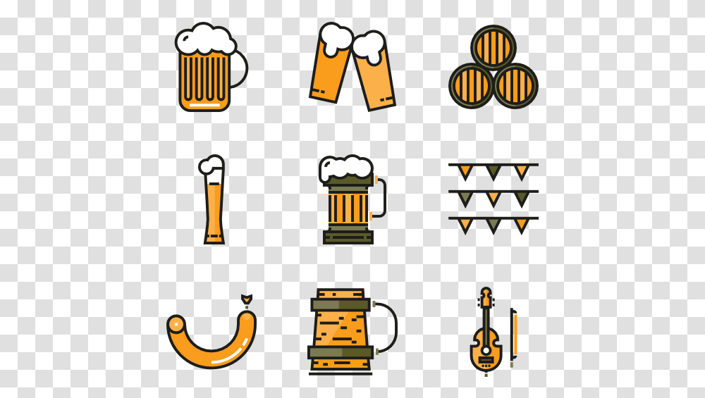Alcohol Icons Free Vector Oktoberfest Icon, Alphabet, Number Transparent Png