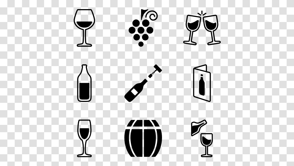 Alcohol Icons Free Vector Wine Icon, Gray, World Of Warcraft Transparent Png