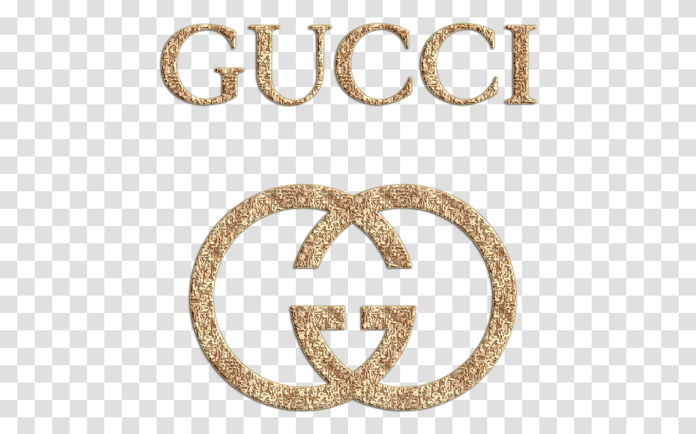 Aldo Gucci Paolo Hd Download Gold Gucci Logo, Symbol, Trademark, Rug, Emblem Transparent Png