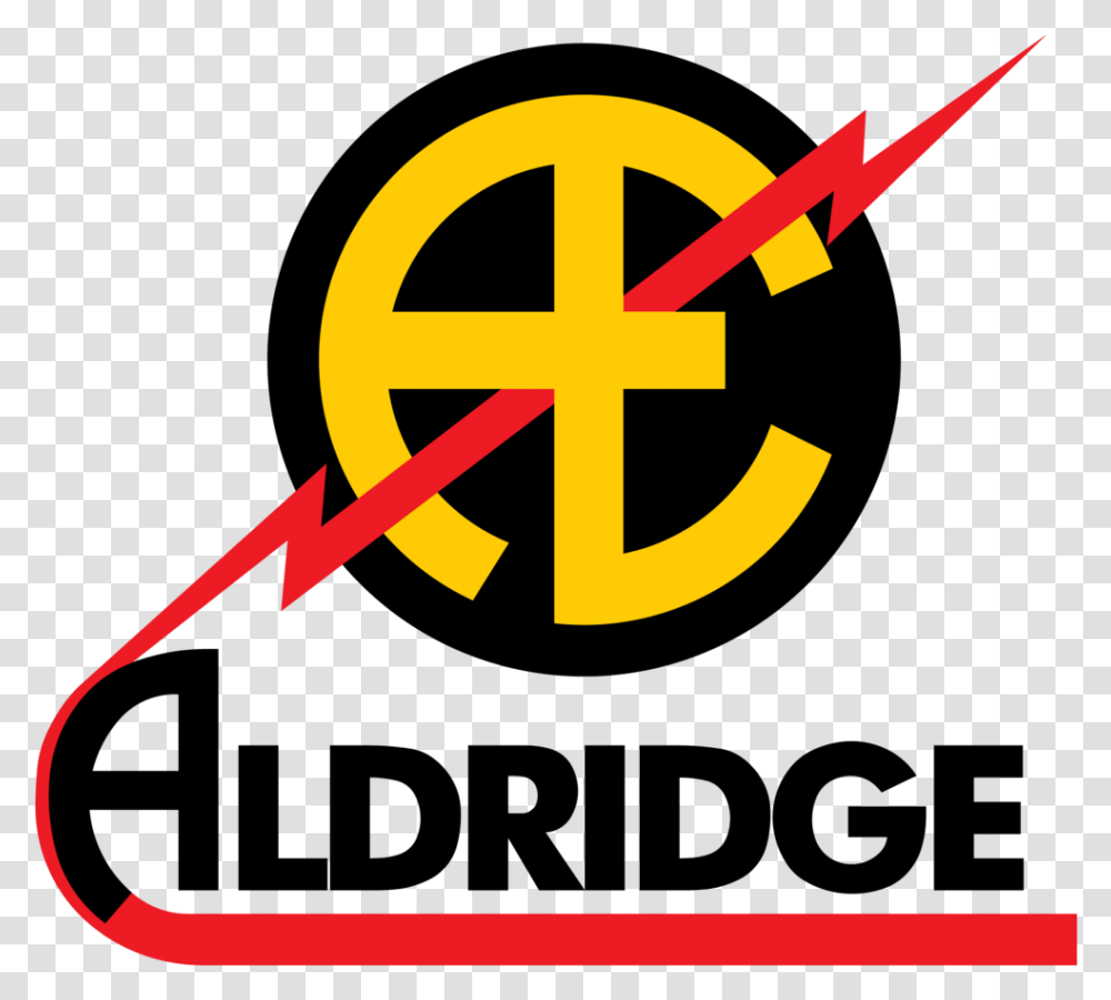 Aldridge Electric Aldridge Electric Logo, Symbol, Dynamite, Weapon, Wheel Transparent Png