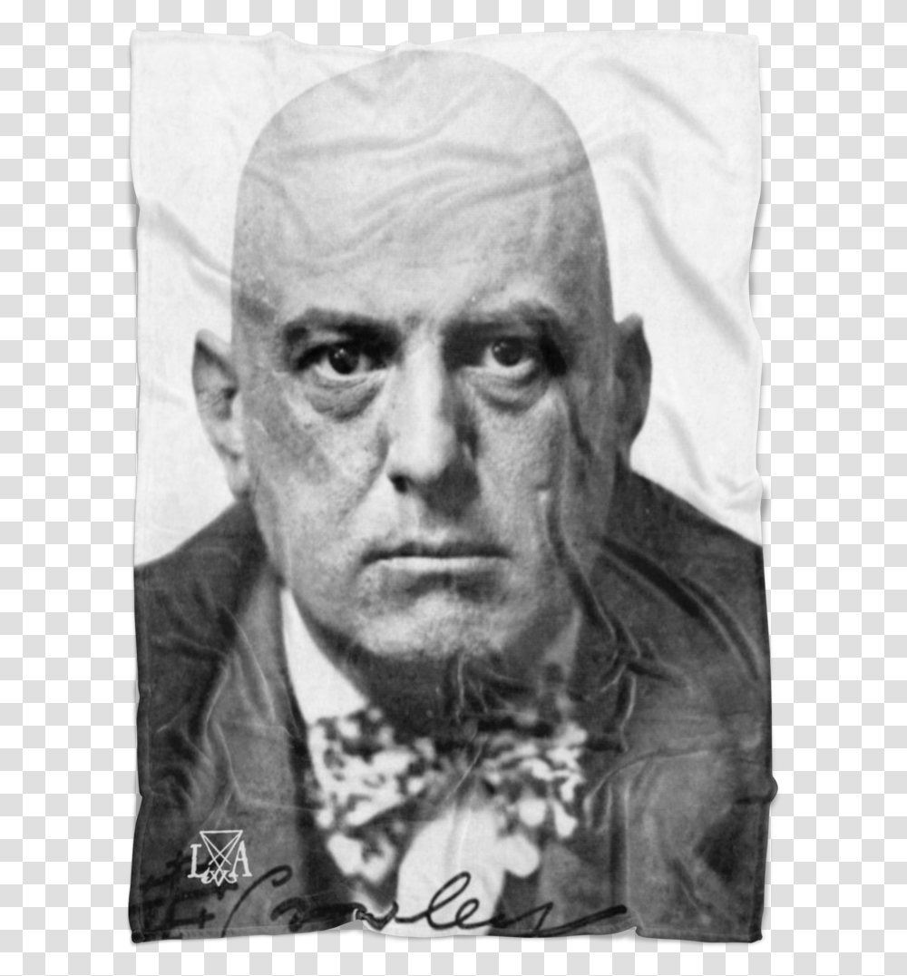 Aleister Crowley Beast 666 Blanket Aleister Crowley Rare, Face, Person, Human, Head Transparent Png