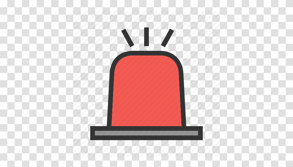 Alert Blue Emergency Light Police Red Siren Icon, Stage, Sled, Tabletop, Furniture Transparent Png