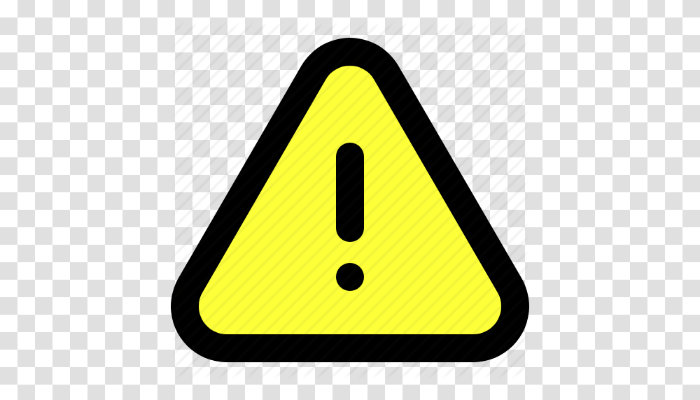 Alert Caution Notification Spam User Interface Warning Web Icon, Triangle, Sign Transparent Png