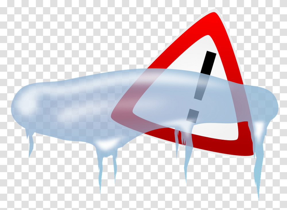 Alert Icon With Ice Alerta Frio, Animal, Label, Logo Transparent Png