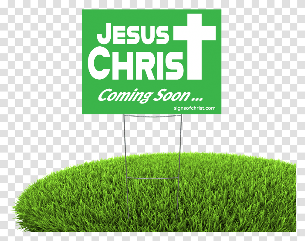 Alert Jesus Is Coming Soon Lawn, Grass, Plant, Sport, Sports Transparent Png