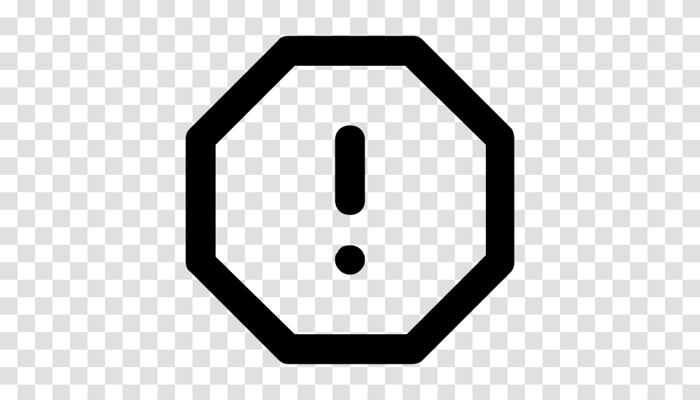 Alert Octagon Icon With And Vector Format For Free Unlimited, Gray, World Of Warcraft Transparent Png