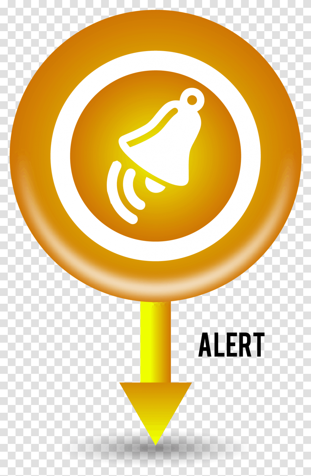 Alert Standby Adventures Language, Lamp, Symbol, Gold, Light Transparent Png