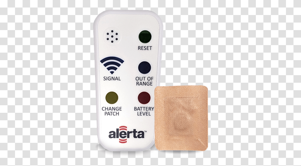 Alerta Patch Wandering Alarm Receiver Medical Supply, Text, Mobile Phone, Electronics, Cell Phone Transparent Png