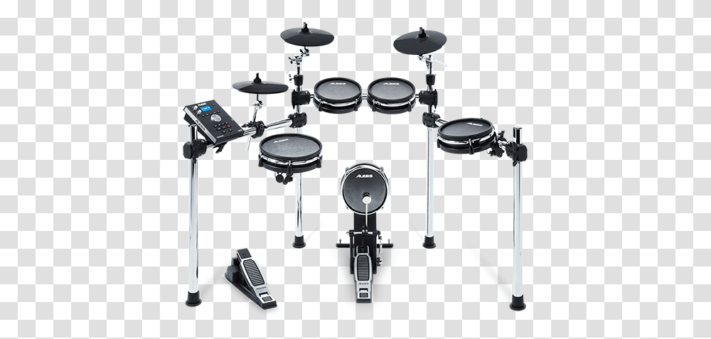 Alesis Command Mesh Kit, Drum, Percussion, Musical Instrument, Shower Faucet Transparent Png