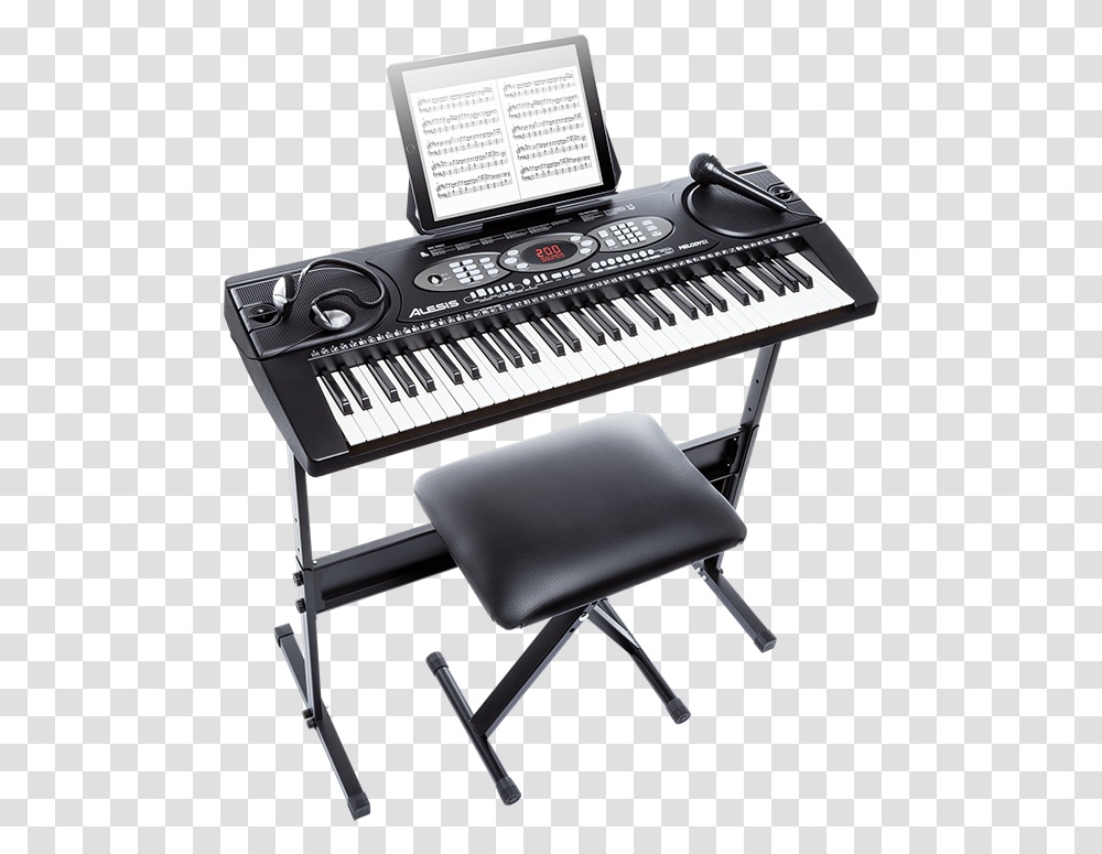 Alesis Melody 61 Mkii, Piano, Leisure Activities, Musical Instrument, Electronics Transparent Png