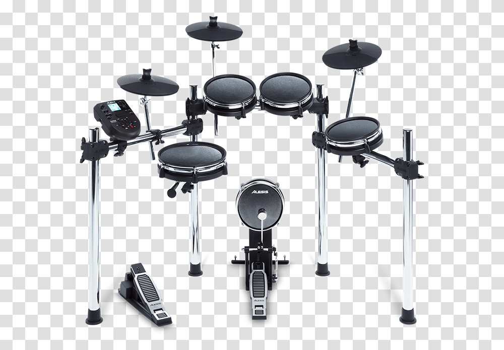 Alesis Surge Mesh Kit, Drum, Percussion, Musical Instrument, Shower Faucet Transparent Png