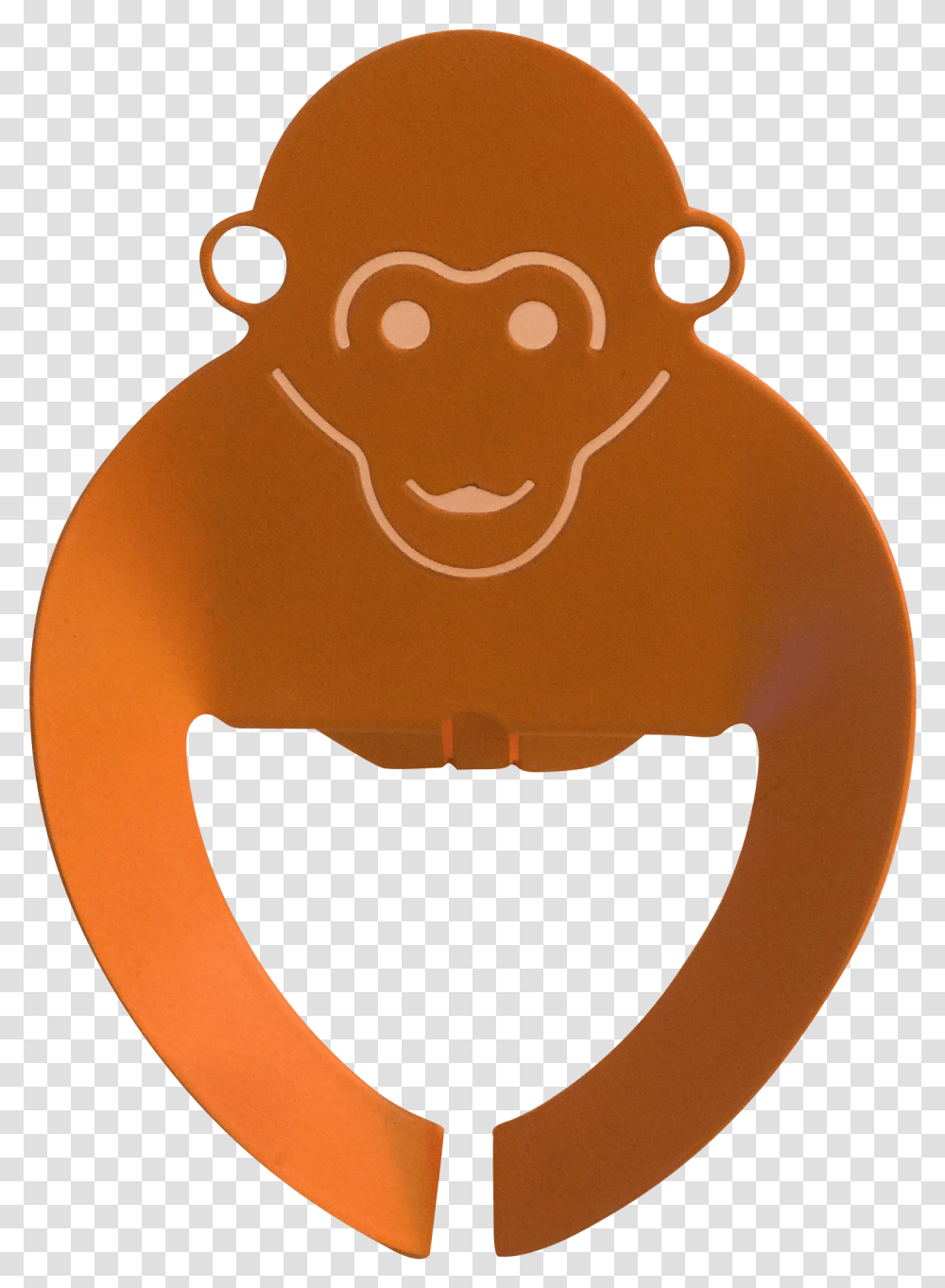 Alessi Gori The Gorilla Figurine Cartoon, Label, Text, Head, Sticker Transparent Png