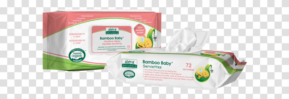 Aleva Naturals Baby Wipes, First Aid, Diaper, Paper, Food Transparent Png
