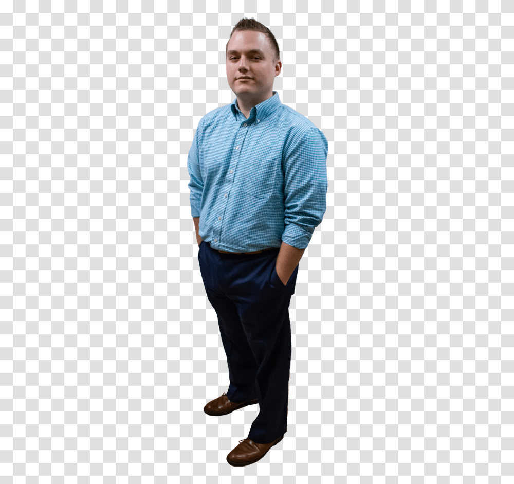 Alex Smith Standing, Person, Shirt, Sleeve Transparent Png