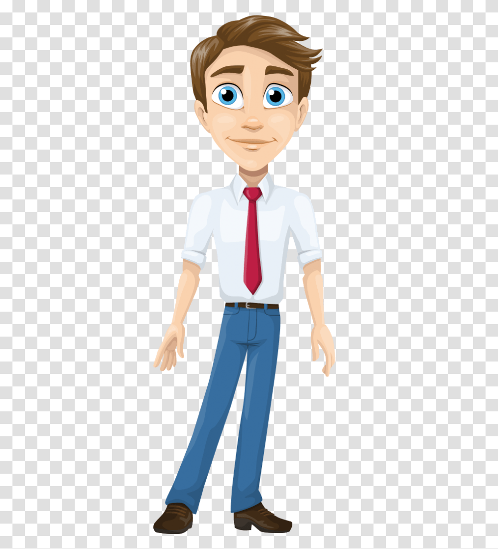 Alex The Businessman Character Animator Puppet Character Animator, Person, Human, Tie, Accessories Transparent Png