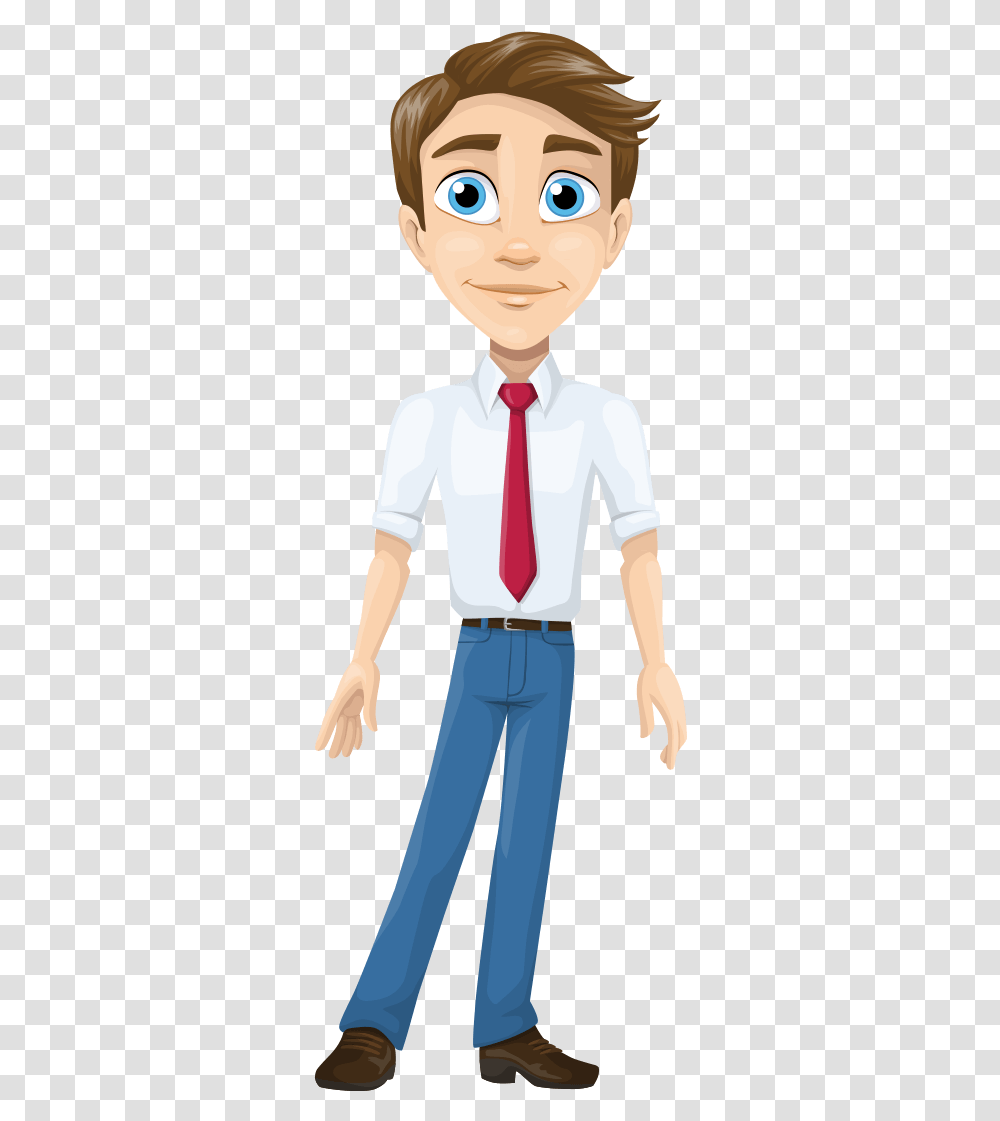 Alex The Businessman Character Business Images Cartoon, Tie, Accessories, Accessory Transparent Png