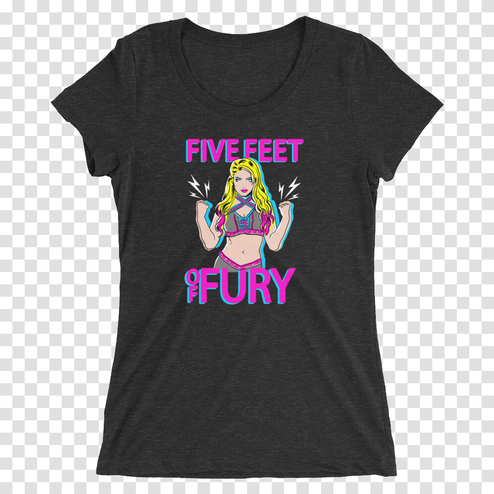 Alexa Bliss Five Feet Of Fury, Apparel, T-Shirt, Person Transparent Png