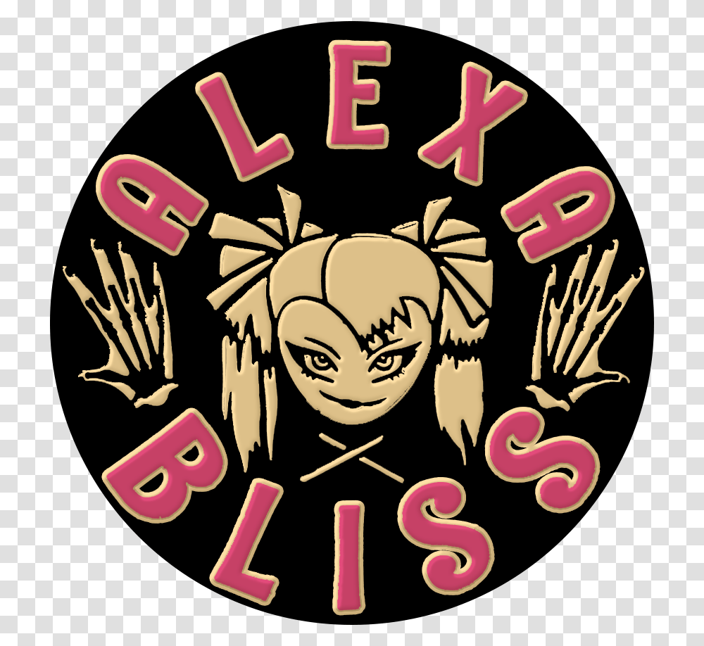 Alexa Bliss Side Plates, Poster, Person, Logo Transparent Png