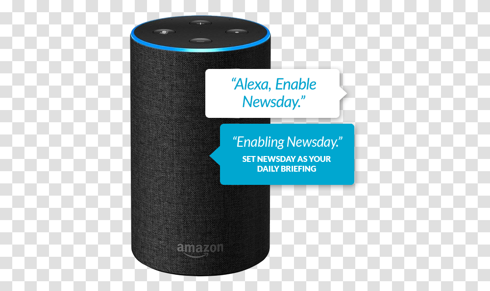 Alexa Briefing Smartphone, Electronics, Speaker, Audio Speaker, Text Transparent Png