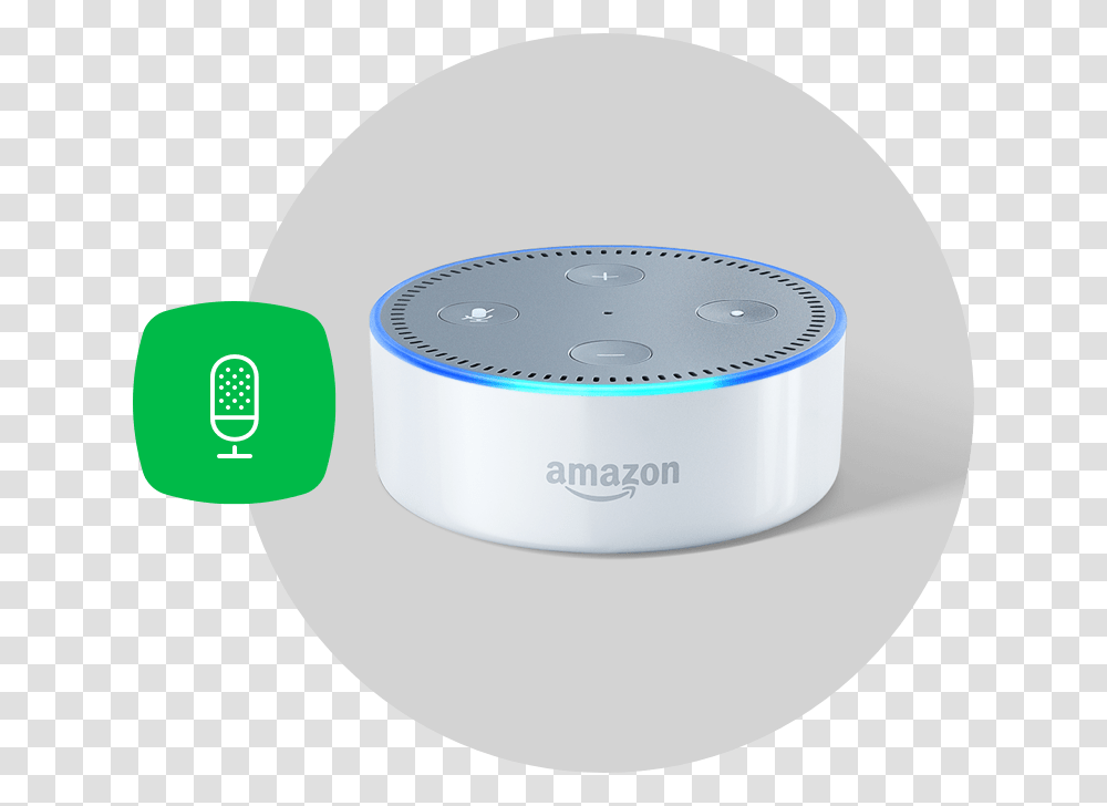 Alexa Home Automation Amazon Echo Dot Lightwave, Steamer, Disk, Pot, Bowl Transparent Png
