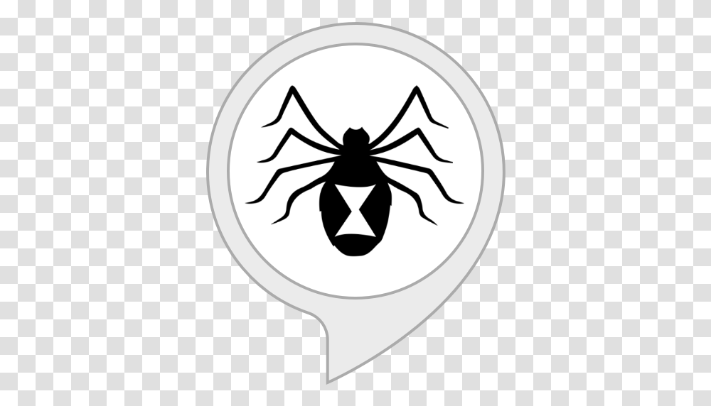 Alexa Skills Emblem, Symbol, Stencil, Spider, Invertebrate Transparent Png