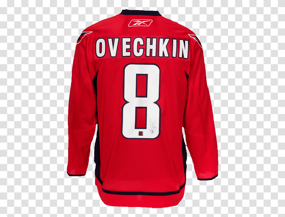 Alexander Ovechkin Signed Washington Capitals Reebok Washington Capitals Ovechkin Jersey, Apparel, Shirt, Hoodie Transparent Png