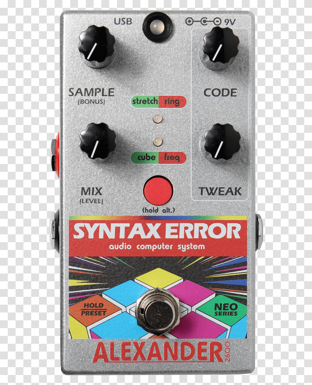 Alexander Pedals Syntax Error, Mobile Phone, Electronics, Cell Phone, Camera Transparent Png