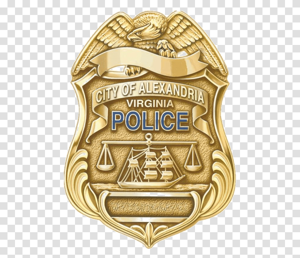 Alexandria Police Department Badge, Logo, Trademark, Wristwatch Transparent Png