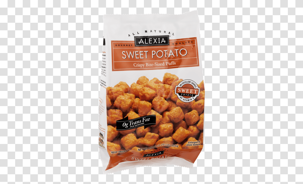 Alexia Crispy Sweet Potato Puffs, Nuggets, Fried Chicken, Food, Menu Transparent Png