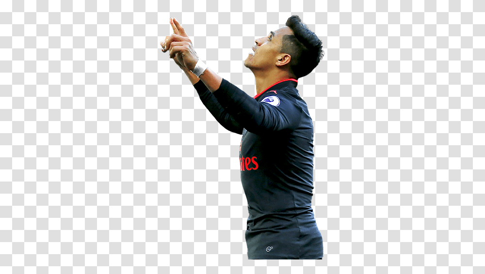 Alexis Sanchez Inform Fifa 18 90 Rated Futwiz Football Player, Person, Sleeve, Clothing, People Transparent Png