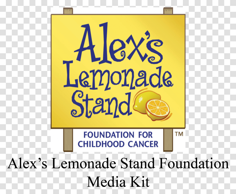Alexs Lemonade Stand Alex's Lemonade Stand, Label, Alphabet Transparent Png