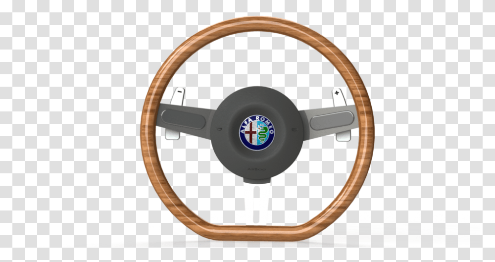 Alfa Romeo Wood Steering Wheel 3d Cad Model Library Grabcad Alfa Romeo Transparent Png